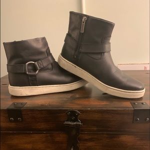 Harley-Davidson® Women's Bateman Harness Black Leather Riding Shoe Women-Size 9